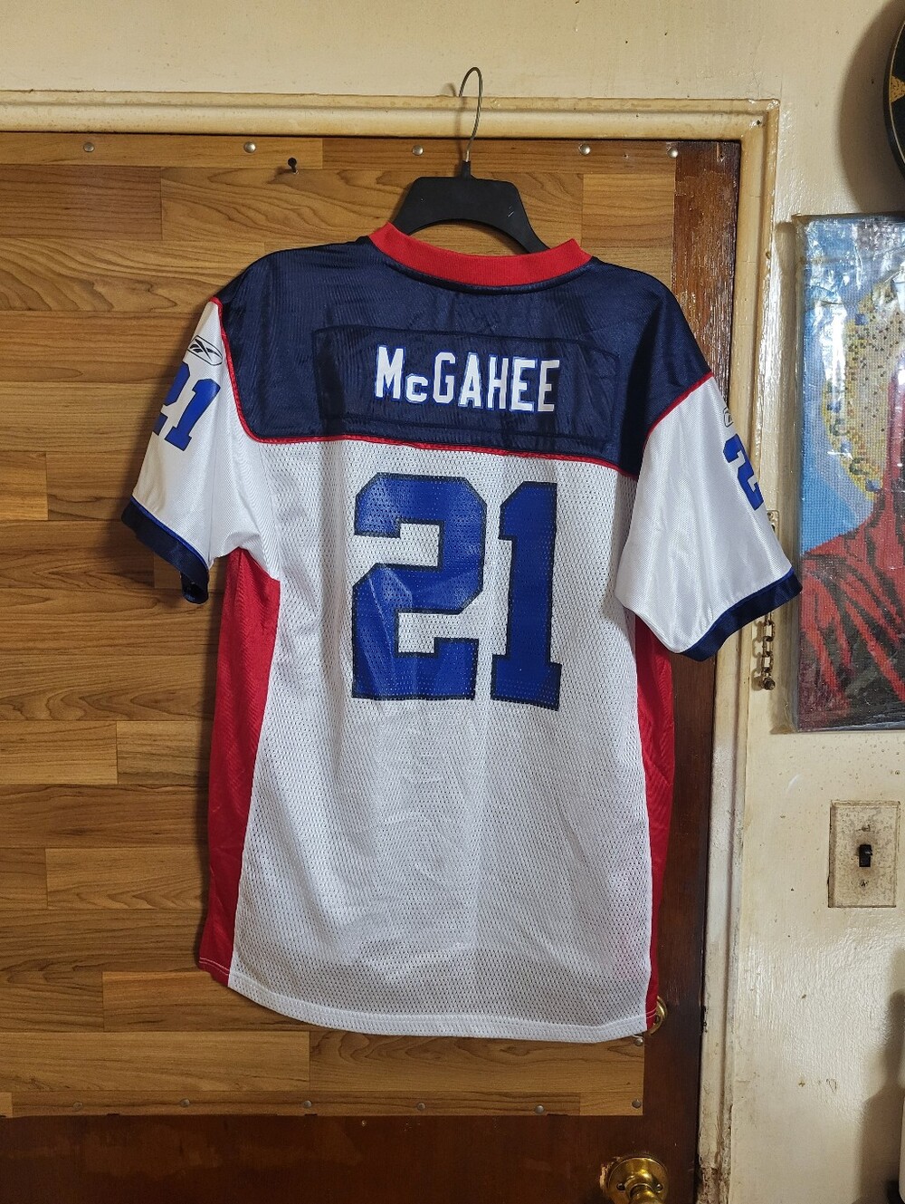 Vintage Reebok NFL Equipment Buffalo Bills Willis McGahee #21 Jersey Boys XL Y2K